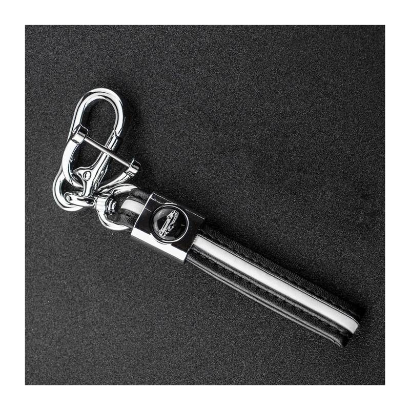 Für Ford Focus4 Edge Explorer Mondeo Trurus Mustang Ranger Schutz TPU Auto 3 4 Taste Schlüssel Fall Abdeckung Halter Keycahin(White Key Chain) von GTOQEV