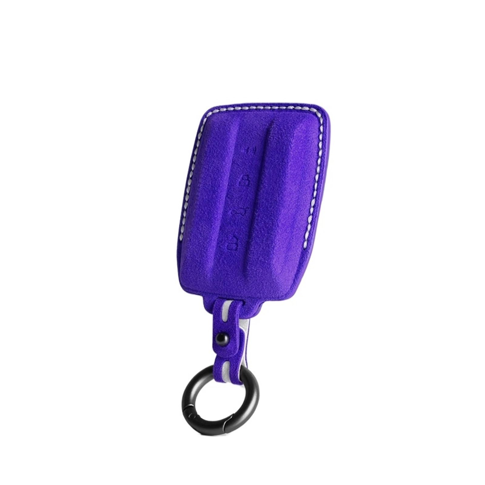 Für Great Wall GWM WEY Tank 300 500 Tank 300 Tank 500 Schutz Schlüsselanhänger Zubehör Wildleder Auto Smart Remote Key Case Cover(A-10) von GTOQEV