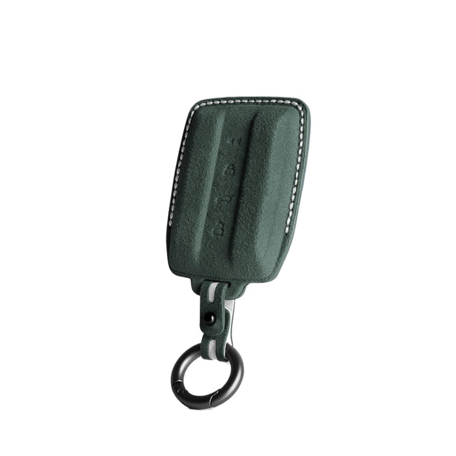 Für Great Wall GWM WEY Tank 300 500 Tank 300 Tank 500 Schutz Schlüsselanhänger Zubehör Wildleder Auto Smart Remote Key Case Cover(A-12) von GTOQEV