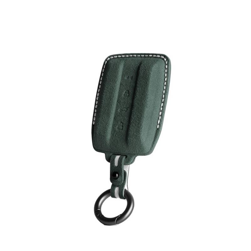 Für Great Wall GWM WEY Tank 300 500 Tank 300 Tank 500 Schutz Schlüsselanhänger Zubehör Wildleder Auto Smart Remote Key Case Cover(A-12) von GTOQEV