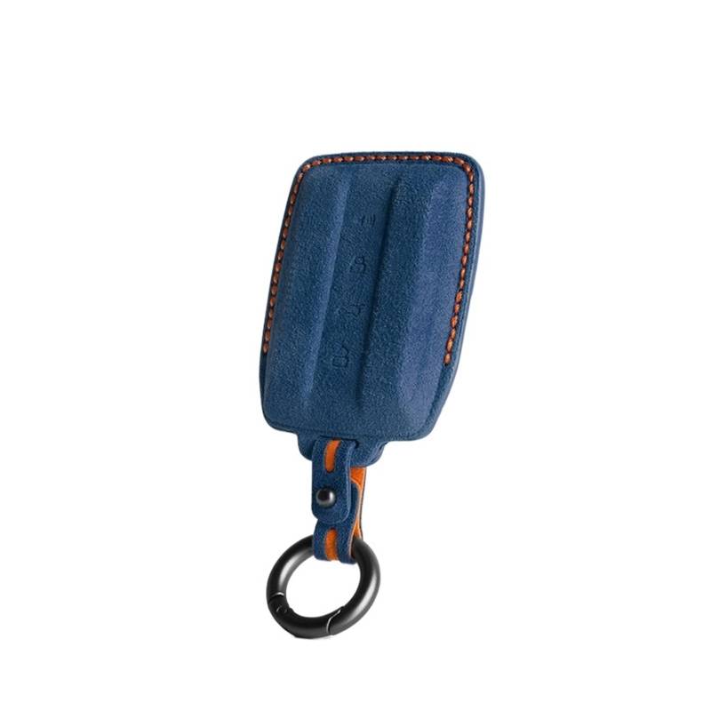 Für Great Wall GWM WEY Tank 300 500 Tank 300 Tank 500 Schutz Schlüsselanhänger Zubehör Wildleder Auto Smart Remote Key Case Cover(A-8) von GTOQEV