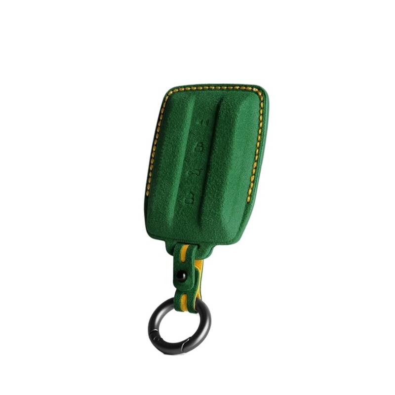 Für Great Wall GWM WEY Tank 300 500 Tank 300 Tank 500 Schutz Schlüsselanhänger Zubehör Wildleder Auto Smart Remote Key Case Cover(A-9) von GTOQEV