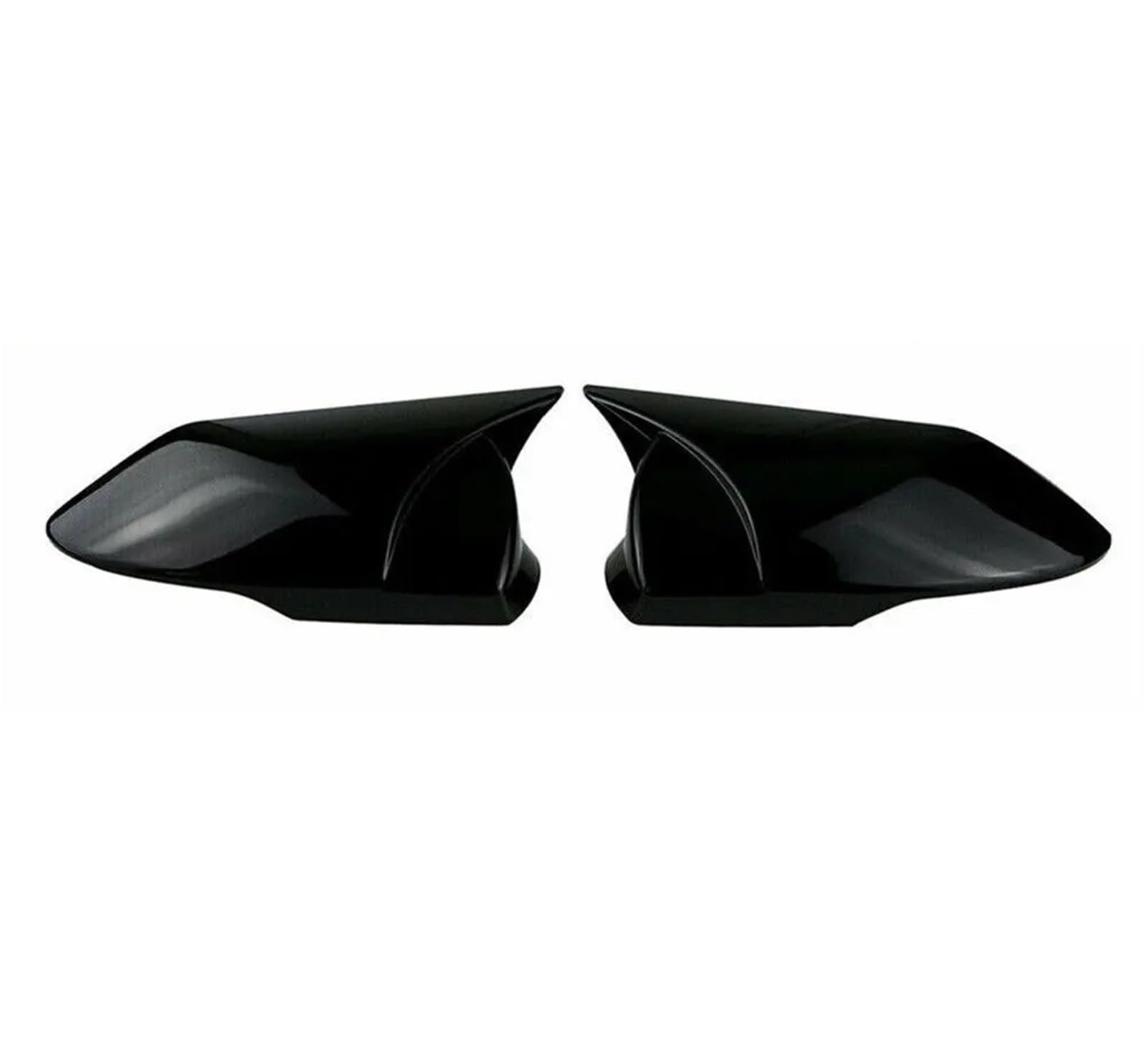 Für Hyundai Für Elantra 2021 2022 Auto Rück Seite Spiegel Abdeckung Flügel Kappe Außen Aufkleber Tür Rückansicht Fall Trim Carbon Faser(Gloss Black) von GTOQEV