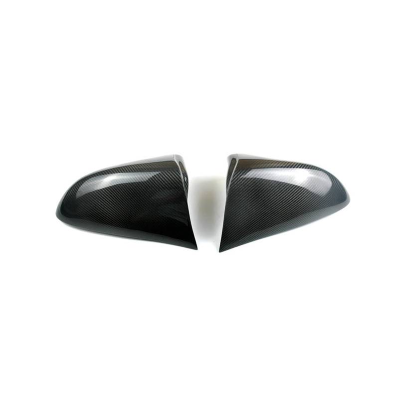 Für Lexus IS GS ES RC RCF Carbon Glänzend Schwarz Flügel Rückspiegel Abdeckung Cap Case Trim Rechts Ruder von GTOQEV