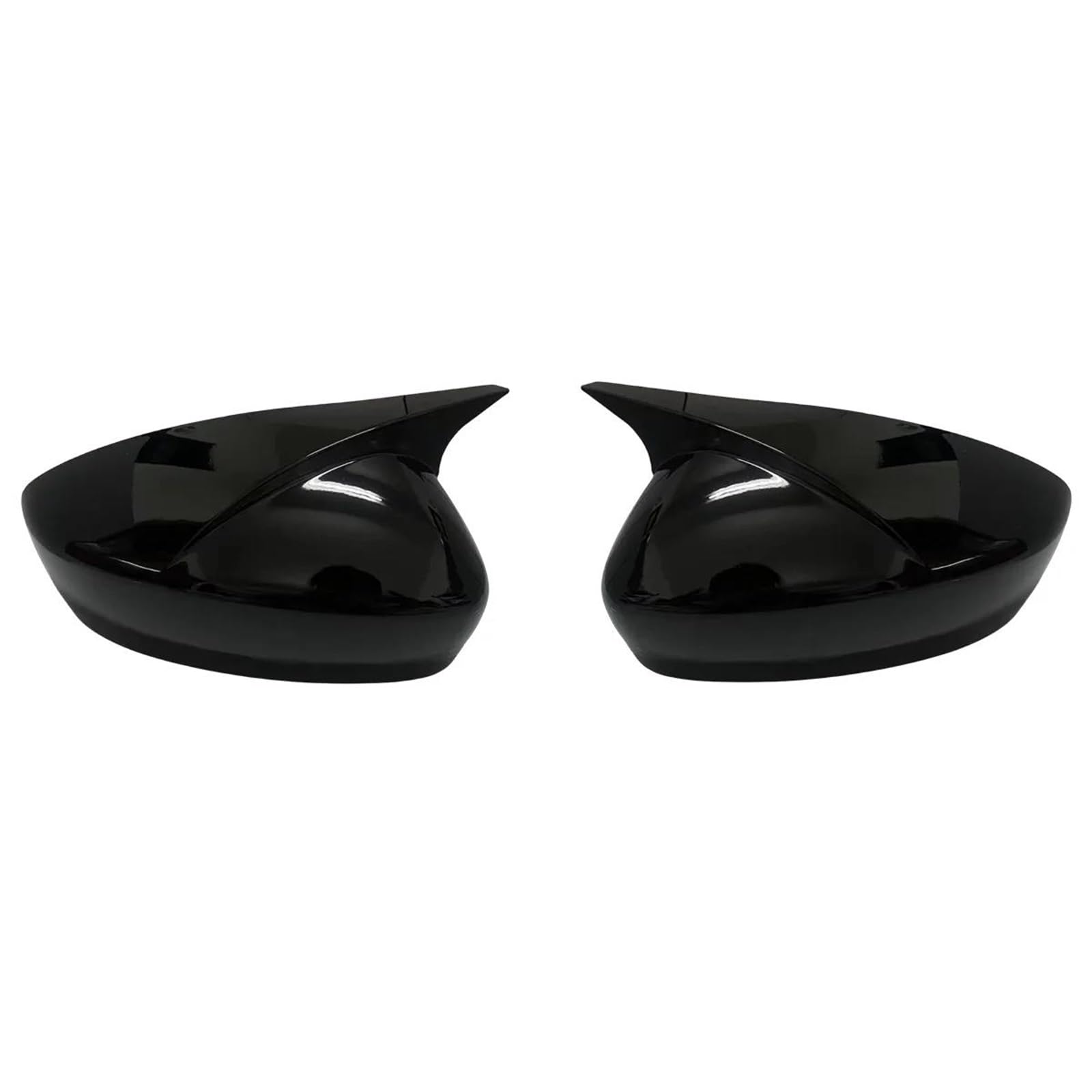 Für Mazda 6 Atenza 2014-2022 Rückspiegel Abdeckung Seite Umkehr Spiegel Carbon Look Rückspiegel Abdeckung Trim(Glossy Black) von GTOQEV