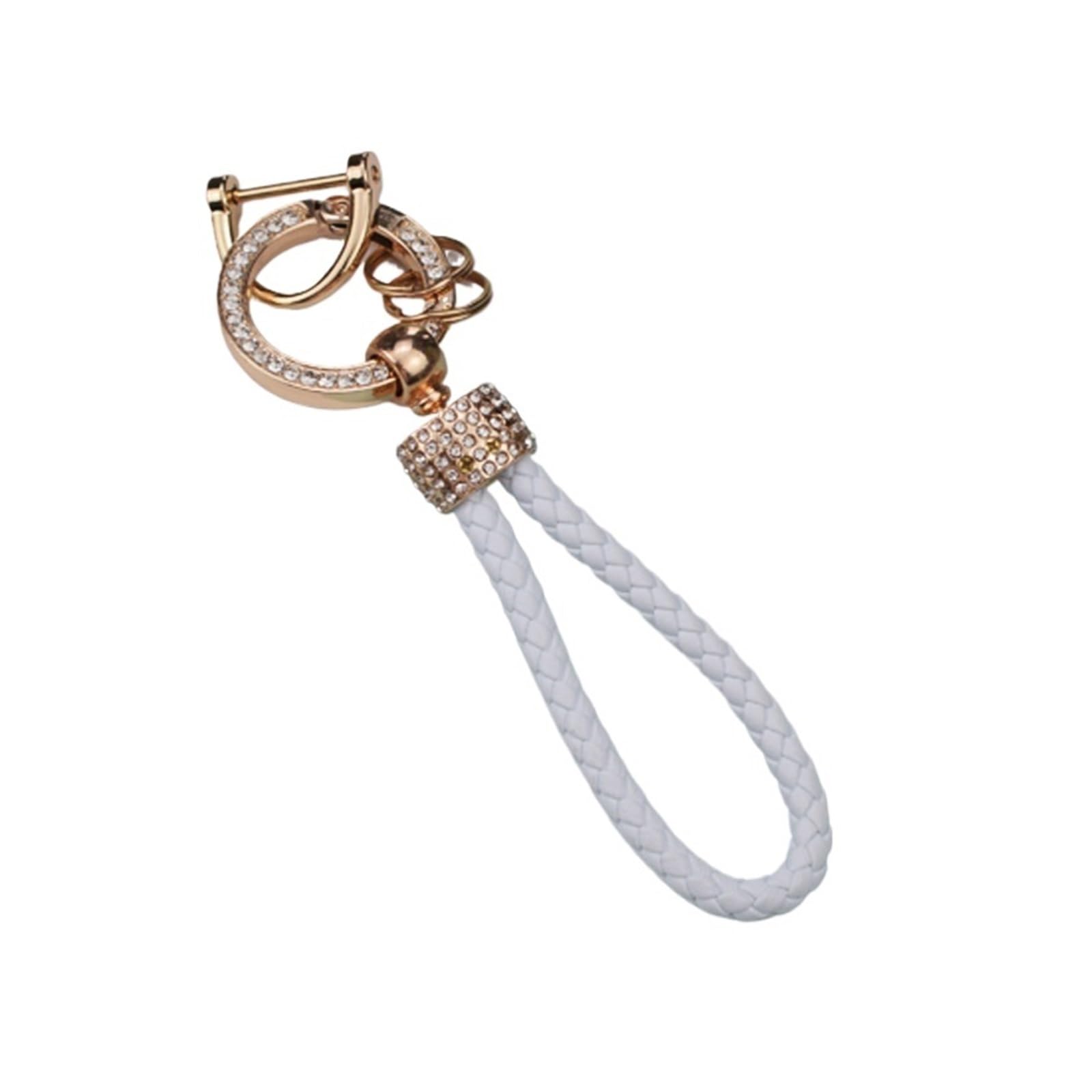 Für Peugeot 107 206 207 307 Für Citroen C1 C2 C3 C4 Picasso Für Toyota Aygo TPU Auto Fernbedienung Schlüssel Fall Abdeckung Shell Fob Schlüsselbund(White Key and Chain 2) von GTOQEV