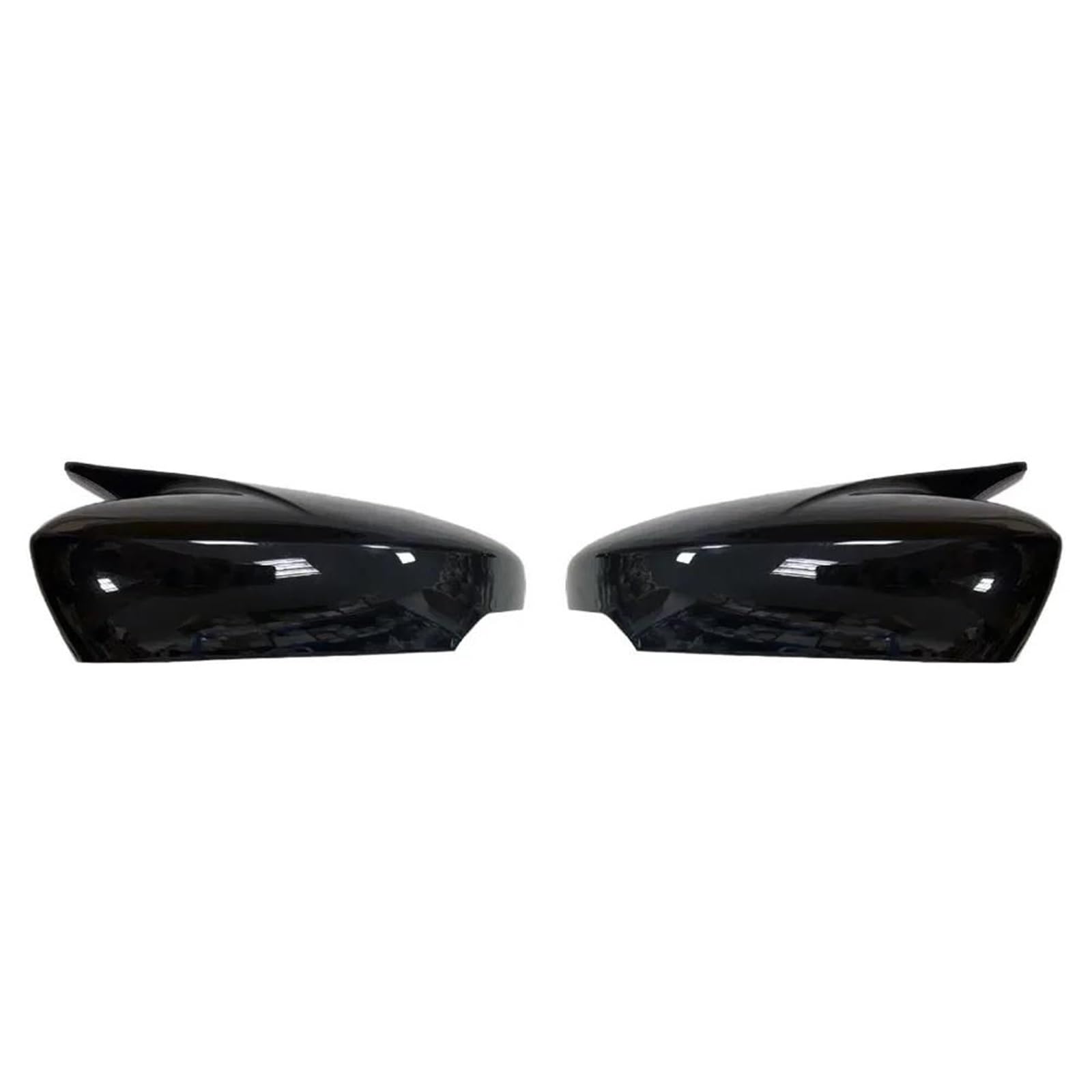 Für Skoda Für Fabia 2015-2020 Für Schnelle 2016-2023 Auto Aufkleber Rück Seite Spiegel Abdeckung Flügel Kappe Außentür Rückansicht Fall Trim ABS(Gloss Black) von GTOQEV