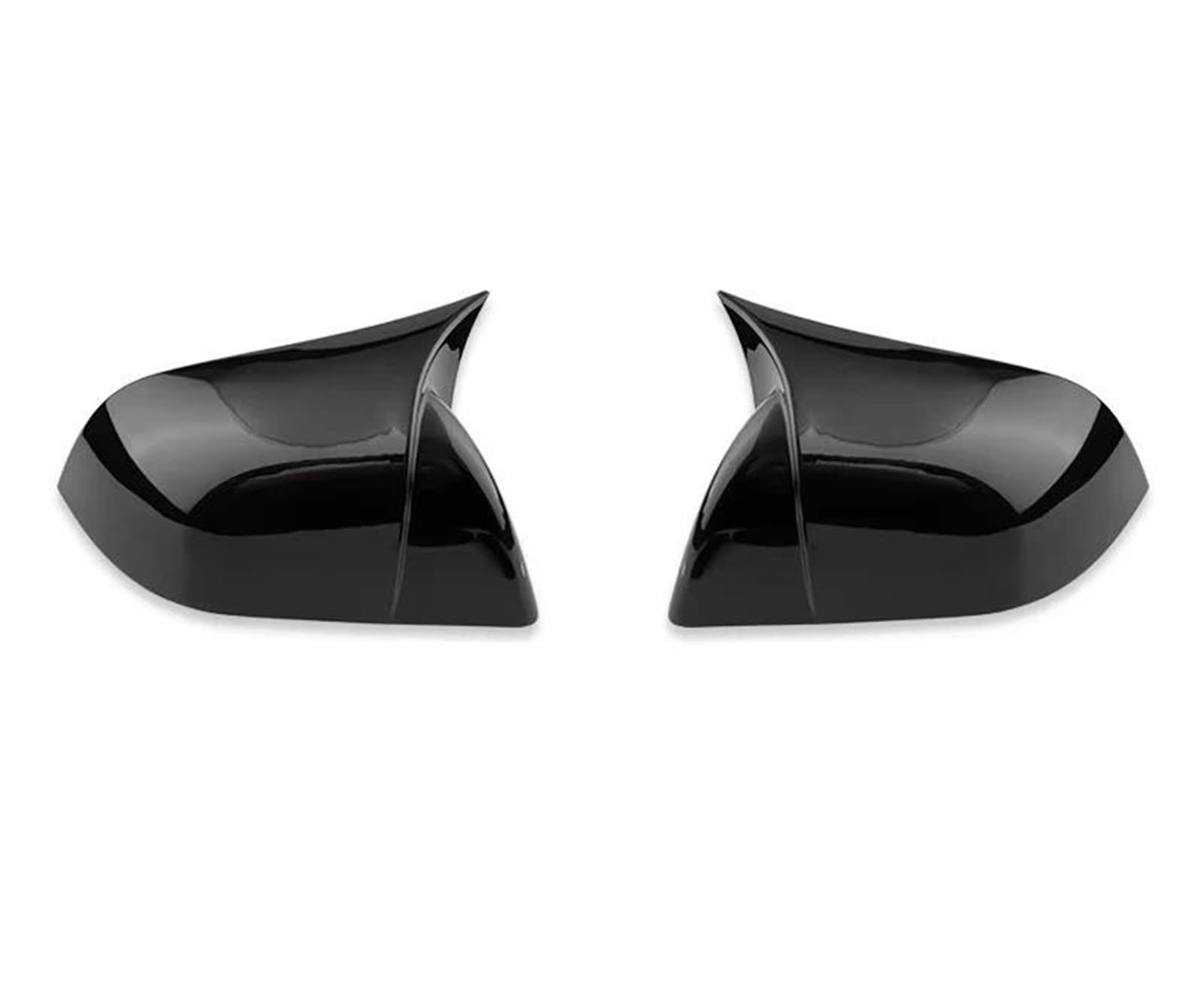Für Tesla Für Modell 3 Y Rückansicht Tür Flügel Seite Spiegel Abdeckung Caps Shell Fall Rück Kappe Außen Zubehör Carbon(M3 Glossy Black) von GTOQEV