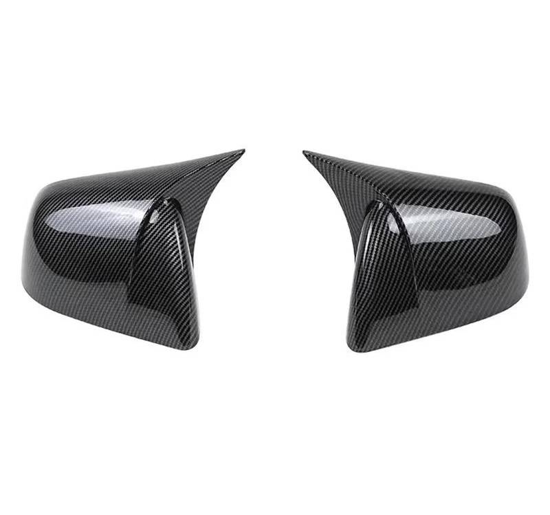 Für Tesla Für Modell Y 3 Außen Rückspiegel Gehäuse Shell Cap Carbon Muster Glanz Schwarz Seite Tür Spiegel Abdeckung(M3 Carbon) von GTOQEV