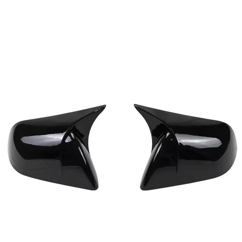 Für Tesla Für Modell Y 3 Außen Rückspiegel Gehäuse Shell Cap Carbon Muster Glanz Schwarz Seite Tür Spiegel Abdeckung(MY Gloss Black) von GTOQEV