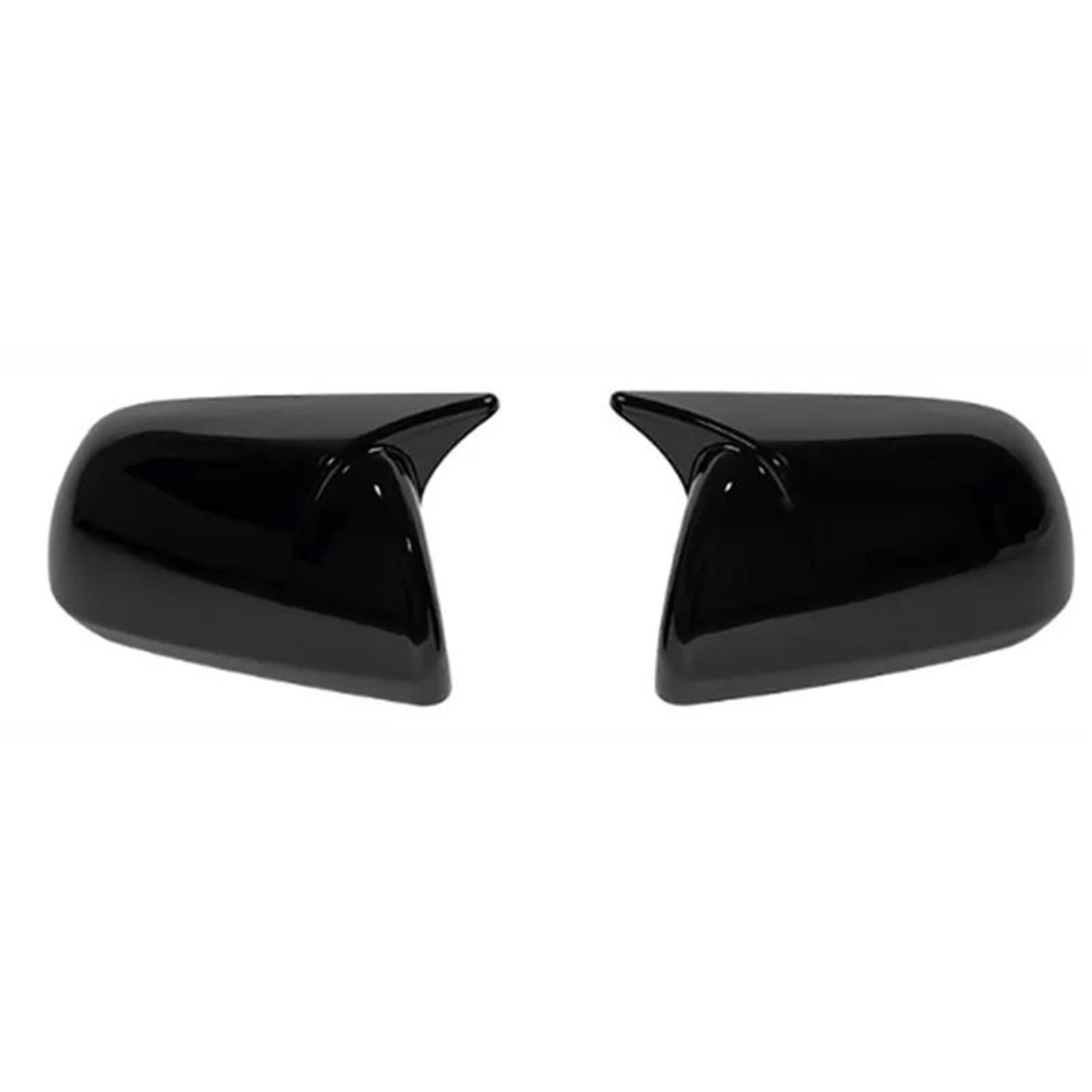 Für Toyota Für Highlande 08-13 Rückspiegelabdeckung Horn Rückspiegelschale Dekoration Tür Rückspiegelabdeckung Ersatzteile(Bright black) von GTOQEV