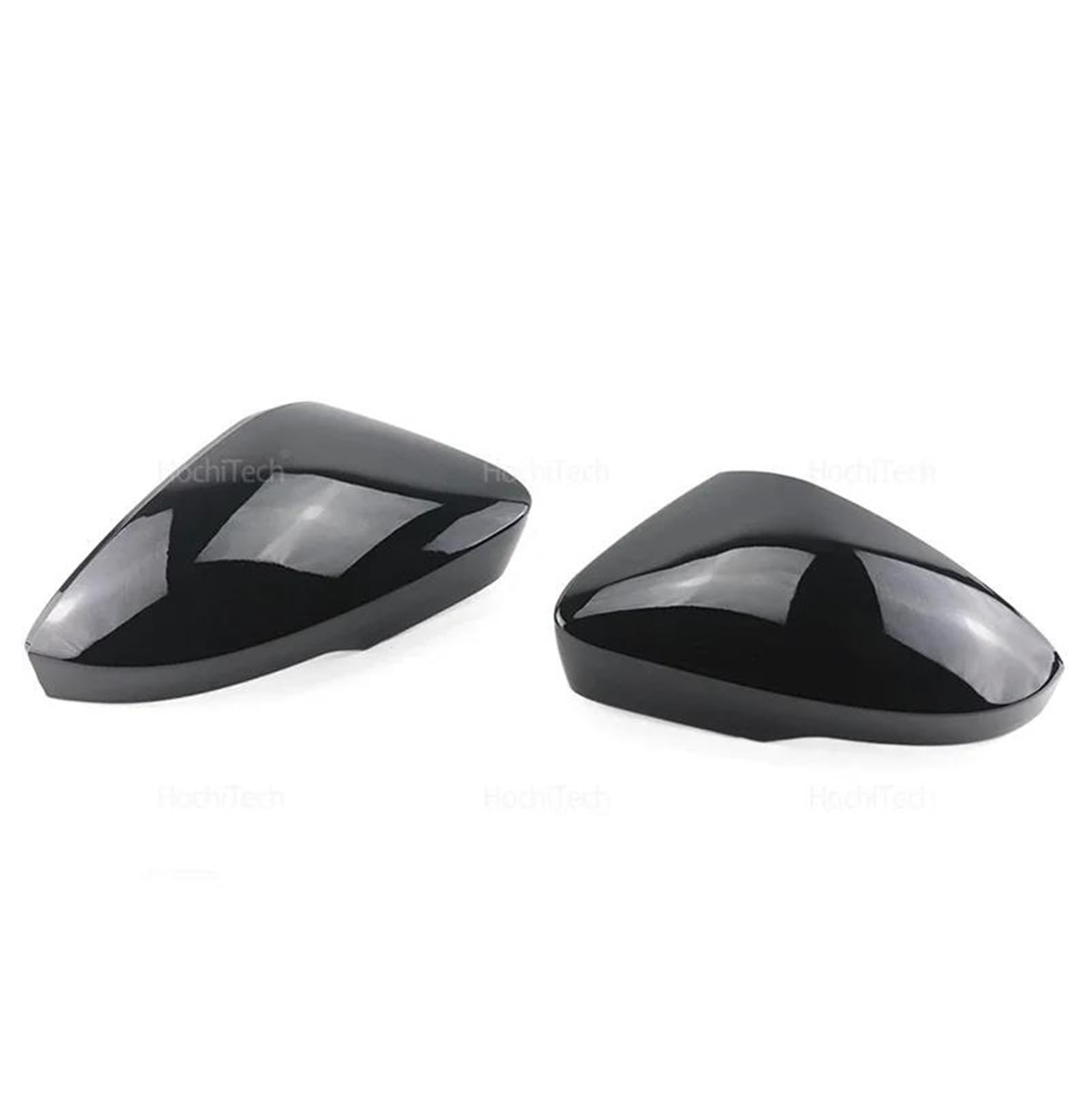 Für VW Für South Nivus Pre-Facelift 2020 2021 Carbon Und Schwarz Rückspiegelkappe Seitenflügelspiegelabdeckung(Gloss Black) von GTOQEV