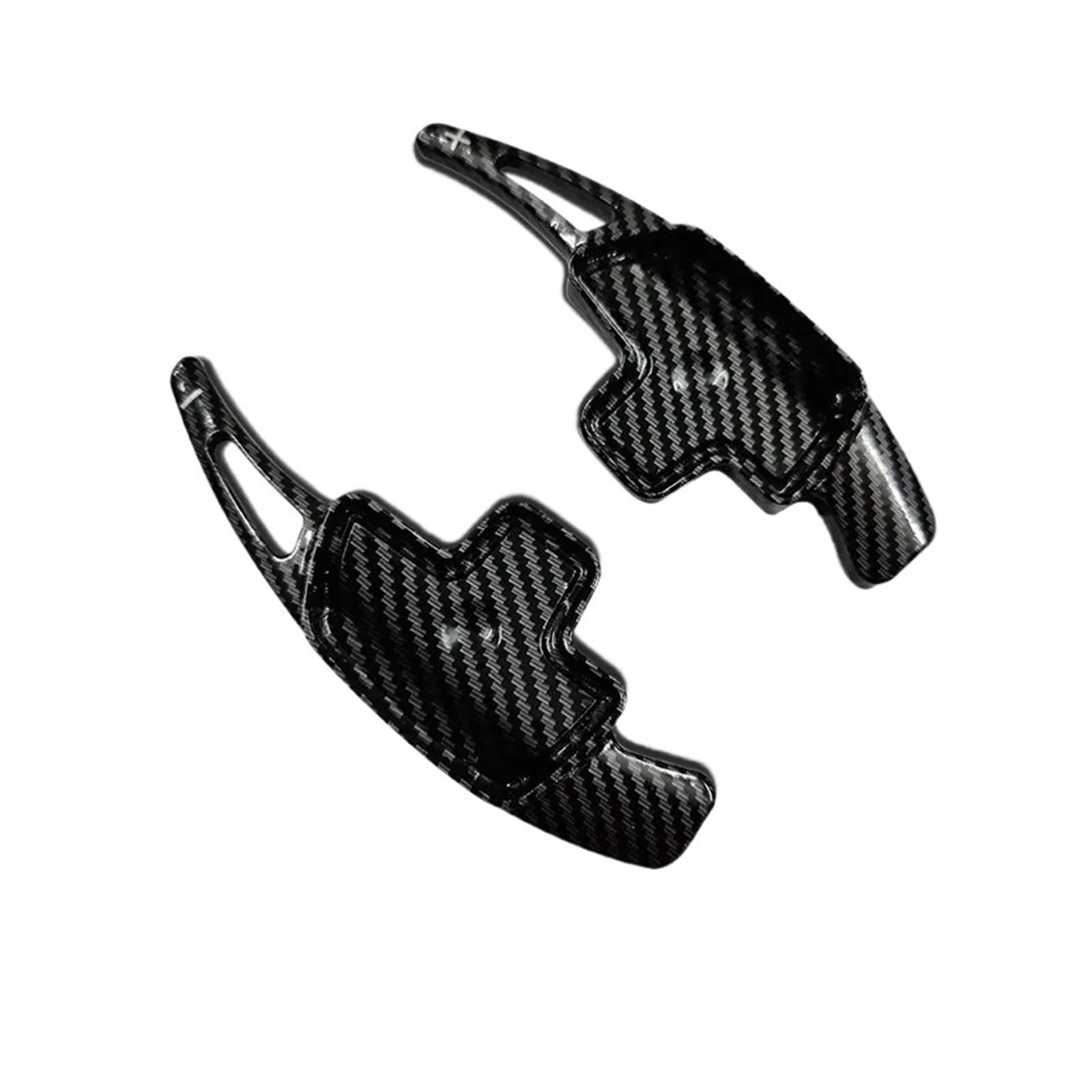 Lenkradschaltpaddel Für Benz A B C E Für Klasse Für CLA Für GLA Für CLS Für GLC Paddle Shifter Carbon Auto Lenkrad Shift Paddle Verlängerung Shifter(2PCS Black) von GTOQEV