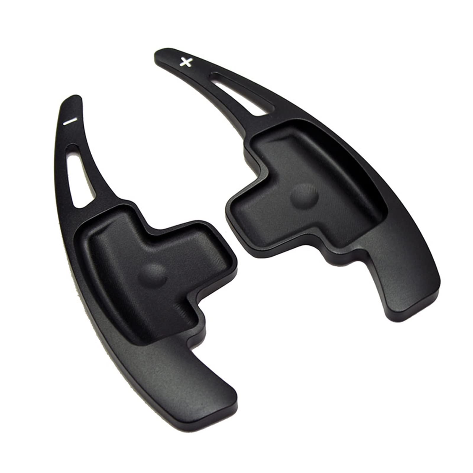 Lenkradschaltpaddel Für Benz A B M Für Klasse W176 W246 Für GLK Für SLK Für CLA Für GLA Aufkleber Styling Auto Lenkrad Paddle Shift Verlängerung Shifter(Black) von GTOQEV