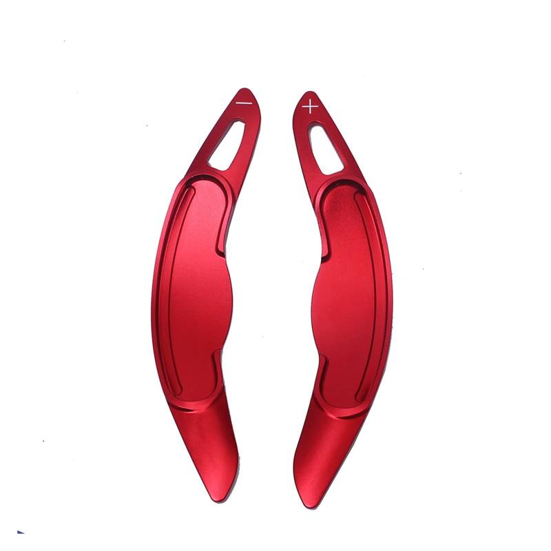 Lenkradschaltpaddel Für MINI Für Cooper Für S Für JCW F54 F55 F56 F57 F60 Countryman Clubman Aluminium Lenkrad Schaltpaddel Erweiterung Abdeckung Zubehör(Red) von GTOQEV