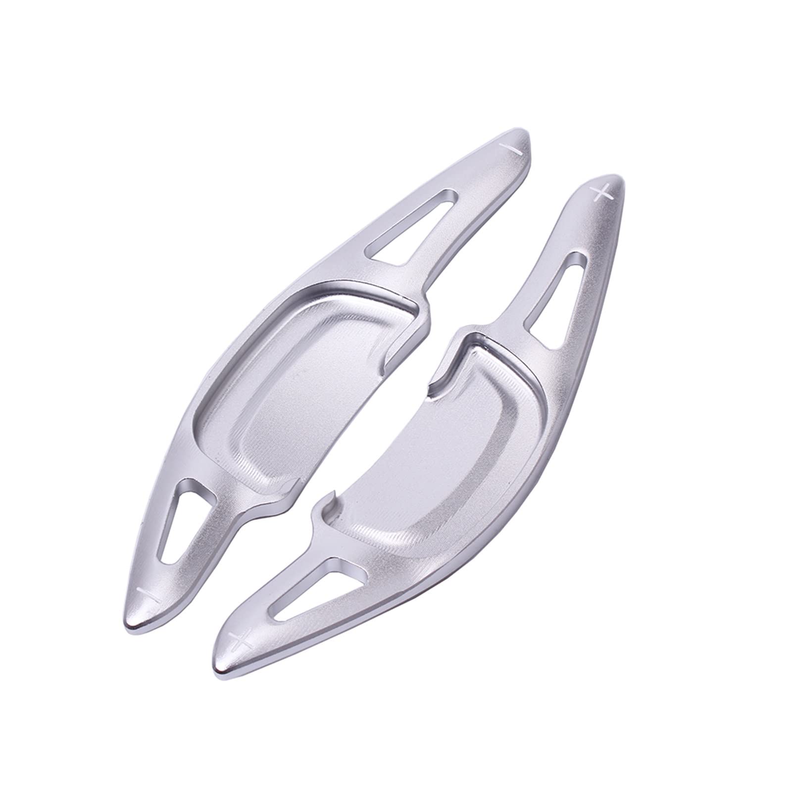 Lenkradschaltpaddel Für Mazda 3 Für Mazada3 Für CX30 Für CX-30 2020 2021 2022 Aluminium Legierung Paddel Verlängerung 1 Paar Lenkrad Getriebe Shift Paddel Shifter(Silver) von GTOQEV