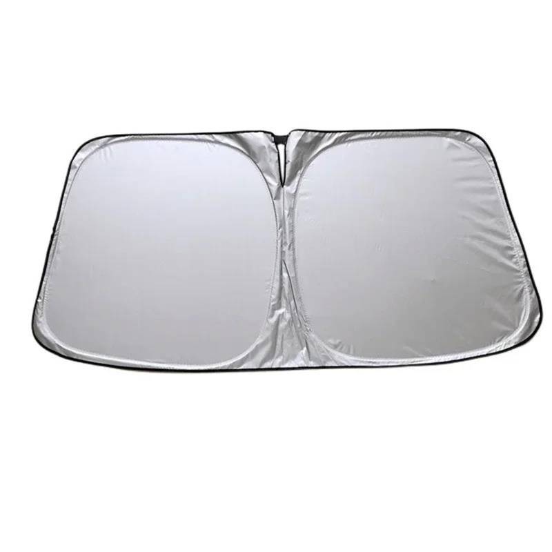 Scheibenabdeckung Auto Auto Fenster Sonnenschutz Abdeckung Sonnenschutz Windschutzscheibe Visier Schutz Windschutzscheibe Falten Auto Schutz Vorhang Styling Zubehör von GTOQEV