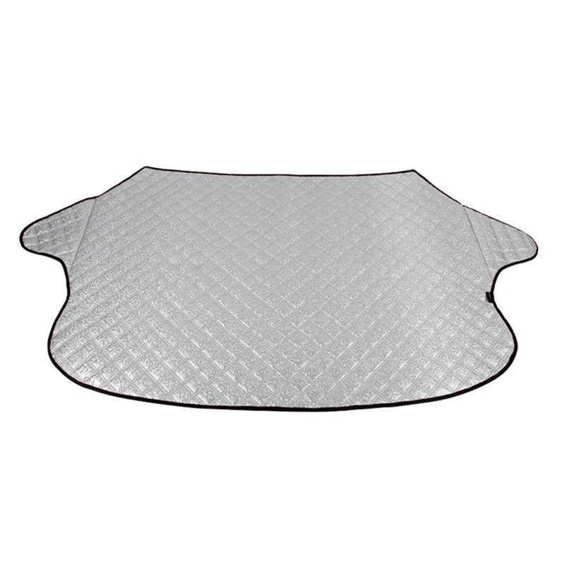 Scheibenabdeckung Auto Auto Frontscheibe Abdeckung Auto Sonnenschutz Auto Windschutzscheibe Schatten Staubschutz Anti Schnee Frost EIS Schild Auto Windschutzscheibe Bucht von GTOQEV