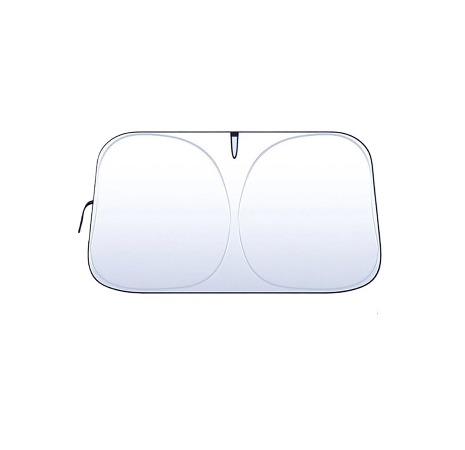 Scheibenabdeckung Auto Auto-Windschutzscheiben-Visier, Fenster-Visier, Faltbares Front-Windschutzscheiben-Visier Für Auto, SUV, LKW(140x70cm) von GTOQEV