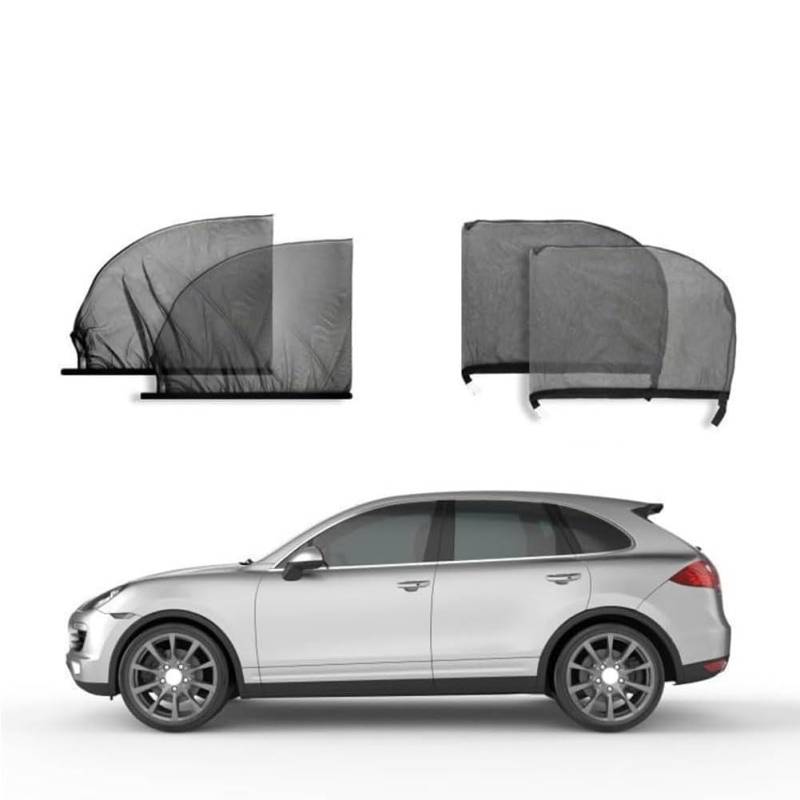 Auto Seitenfenster Sonnenschutz für Vauxhall Corsa C F 2010-2025, Autofenster Verdunkelung Sonnenschutz Sonnenblende ZubehöR,C/Entire-Vehicle von GTRFDGHT