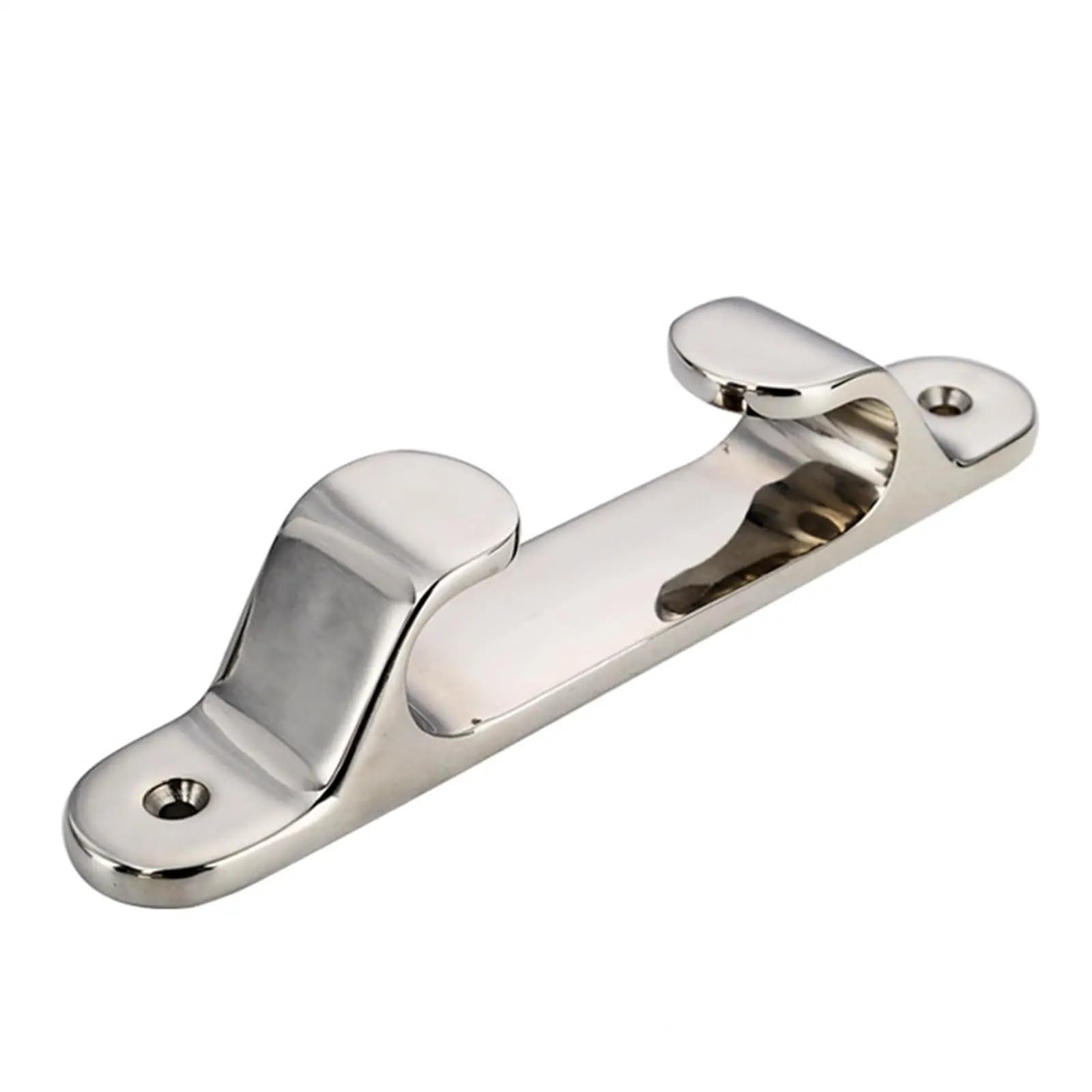 GTSZAA [Replacement] 4-Zoll-Bugkeil mit gerader Führung, Hardware Fair Leads Line, Boot-Seilführungsleinenklampe mit 102 mm Länge, for Marine, for Yacht, poliertes Silber von GTSZAA
