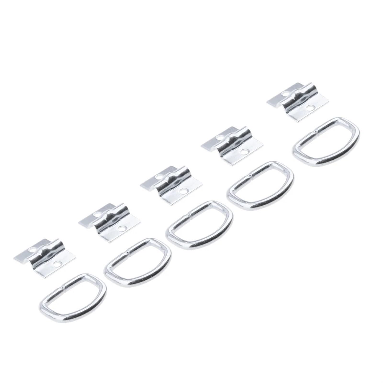 GTSZAA [Replacement] 5 Stück D-Ringe zur Bolzenmontage, for Pritschenwagen, Auto, Anhänger, Zurrgurt, Seilringe von GTSZAA
