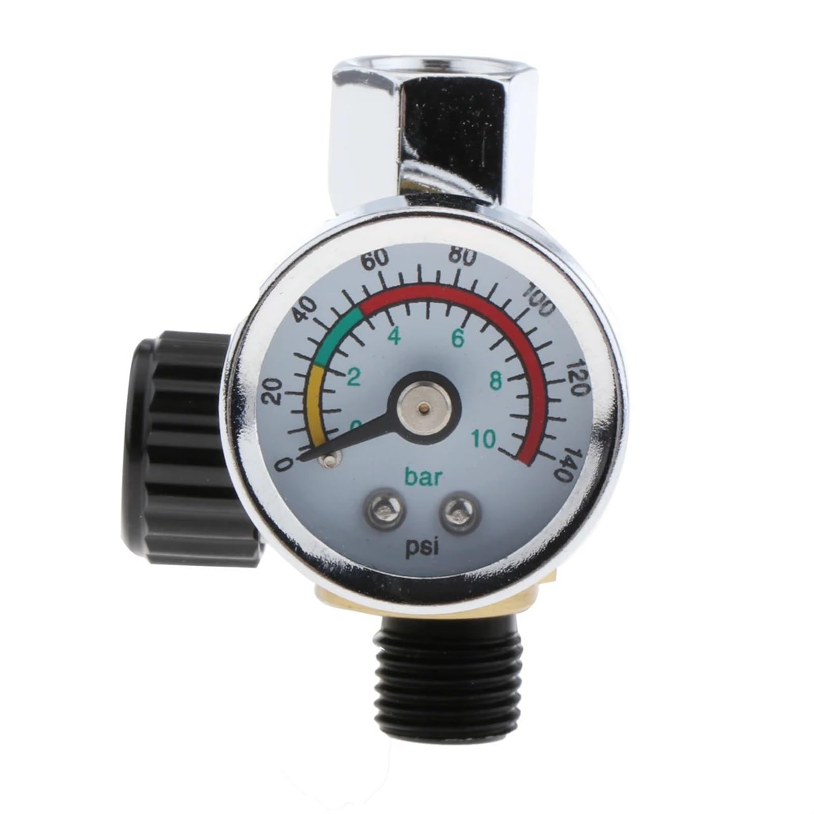 GTSZAA [Replacement] Mini-Luftdruckregler, 1/4", for HVLP, for Schwerkraftzufuhr, 0-140PSI/10Bar, Auto von GTSZAA