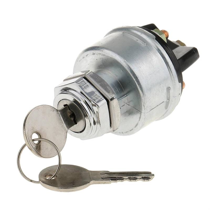 GTSZAA [Replacement] Universal-Ersatz for Zündschlosszylinder, mit 2 Schlüsseln, for Auto, for Auto, for LKW, Interruptor de encendido (Zündschalter auf Spanisch) Schloss von GTSZAA