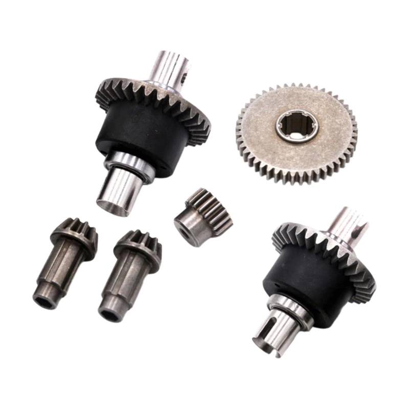 GTVNPOA Für 16101 16102 16201 16103 1:16 RC Differential Getriebe Set Teil Upgrades Zubehör Ersatz High Speed ​​Crawler Auto RC Zubehör von GTVNPOA