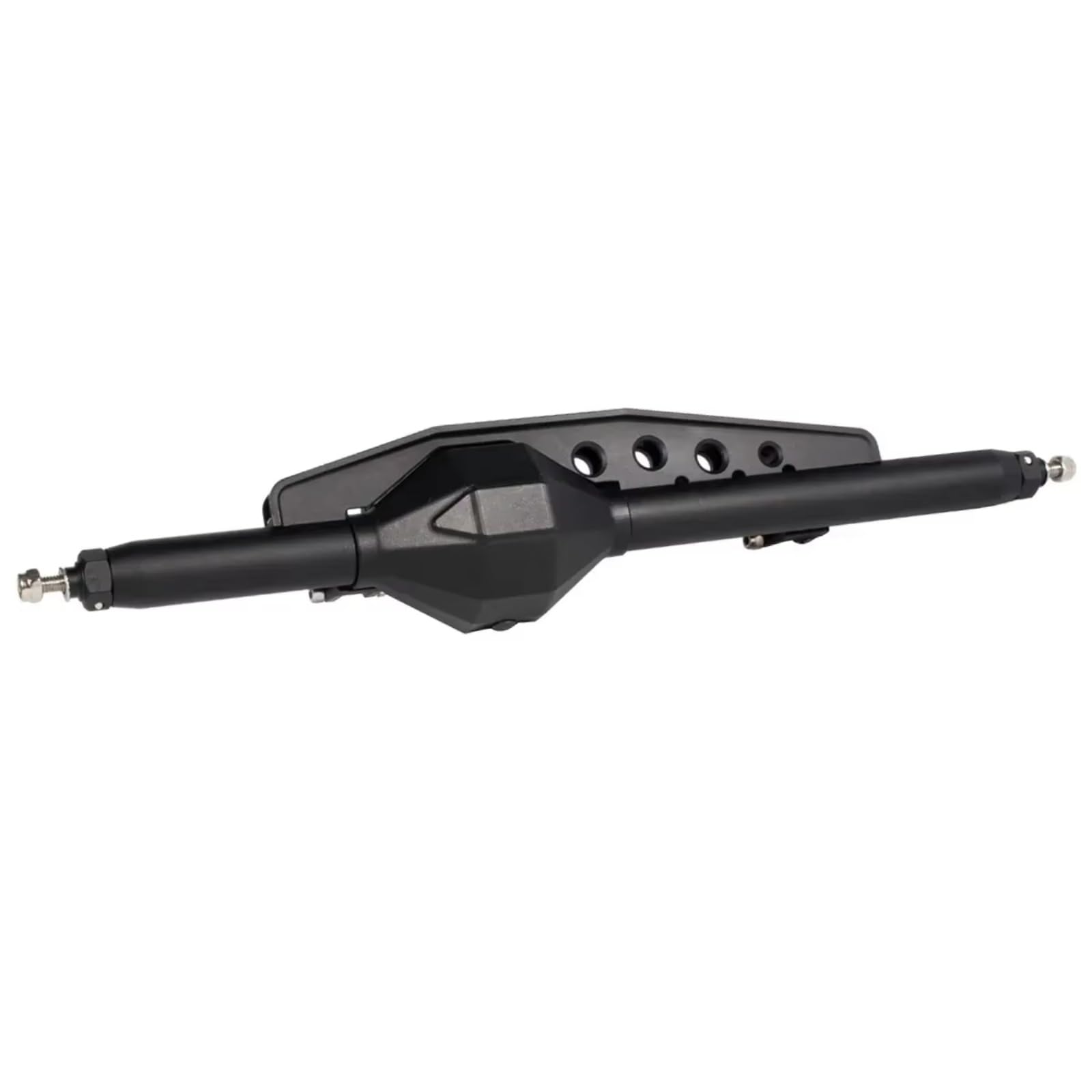 GTVNPOA Für Axial Spawn RR10 Bomber 90018 SMT10 Für Capra Für Buggy Für Rock Für Racer 1/10 RC Crawler Überrollkäfig Für Chassis Aluminium Für Wraith Achsensatz RC Vorder Hinterachse(Black,Rear Axle) von GTVNPOA
