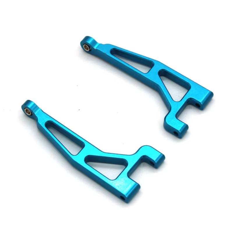 GTVNPOA Für Hyper Go Für MJX 16207 H16PL 1/16 Metalloberteil Für Schwingarm Fernbedienung Crawler Automodell Upgrade-Teile Zubehör RC Auto Ersatz Teile(Blue) von GTVNPOA