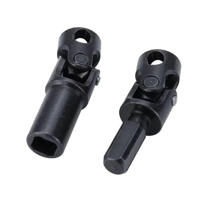 GTVNPOA RC Auto Ersatz Teile Für Axial Für SCX24 AXI00004 B17 90081 1/24 Stahl Vorne Hinten Antriebswelle RC Crawler Upgrade Teile von GTVNPOA