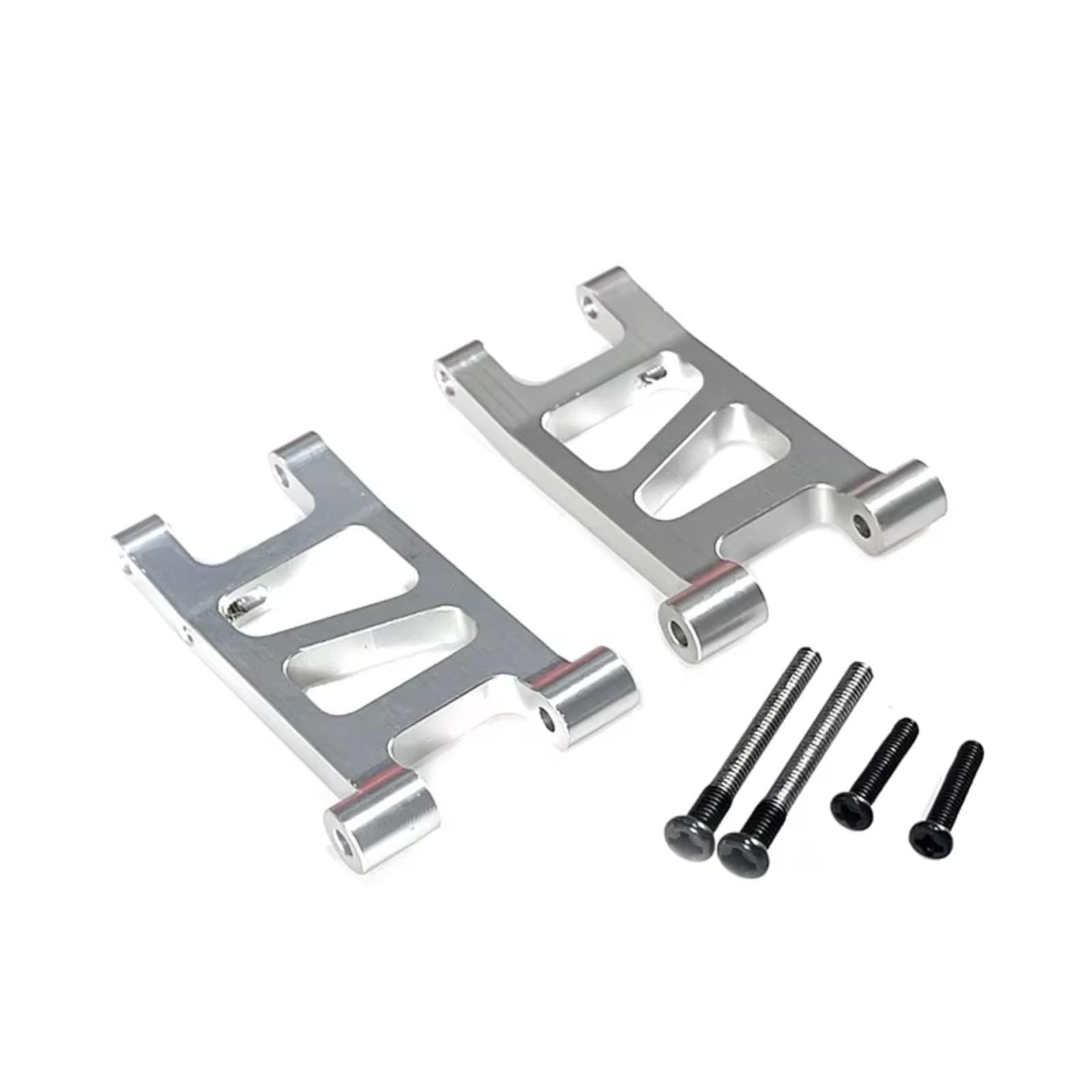 GTVNPOA RC Auto Ersatz Teile Für MJX Für Hyper Go 14301 14302 14303 1/14 Metall Hinten Unten Für Schaukel Arm Fernbedienung Auto Modifizierte Zubehör Teile Verbesserte(Silver) von GTVNPOA