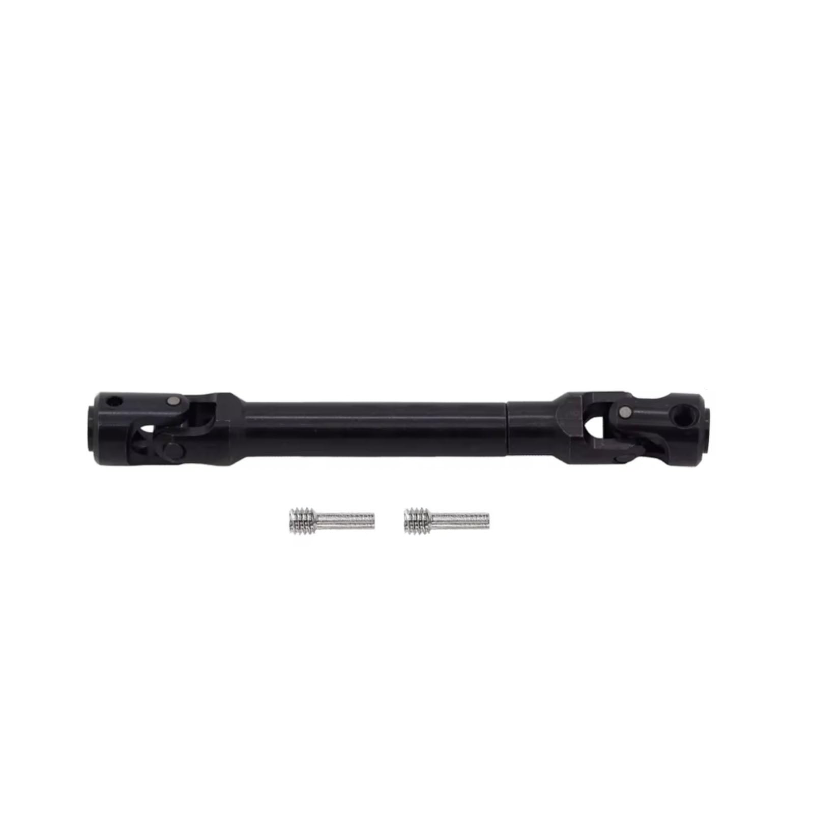 GTVNPOA RC Auto Ersatz Teile Für TRX4 Für SCX10 Für Gladiator TF2 D90 YK4082 104311 1/10 Metall Interne Spline Antriebswelle Für Kreuzgelenk Antriebswelle RC Crawler Teile(Black,104-139mm) von GTVNPOA