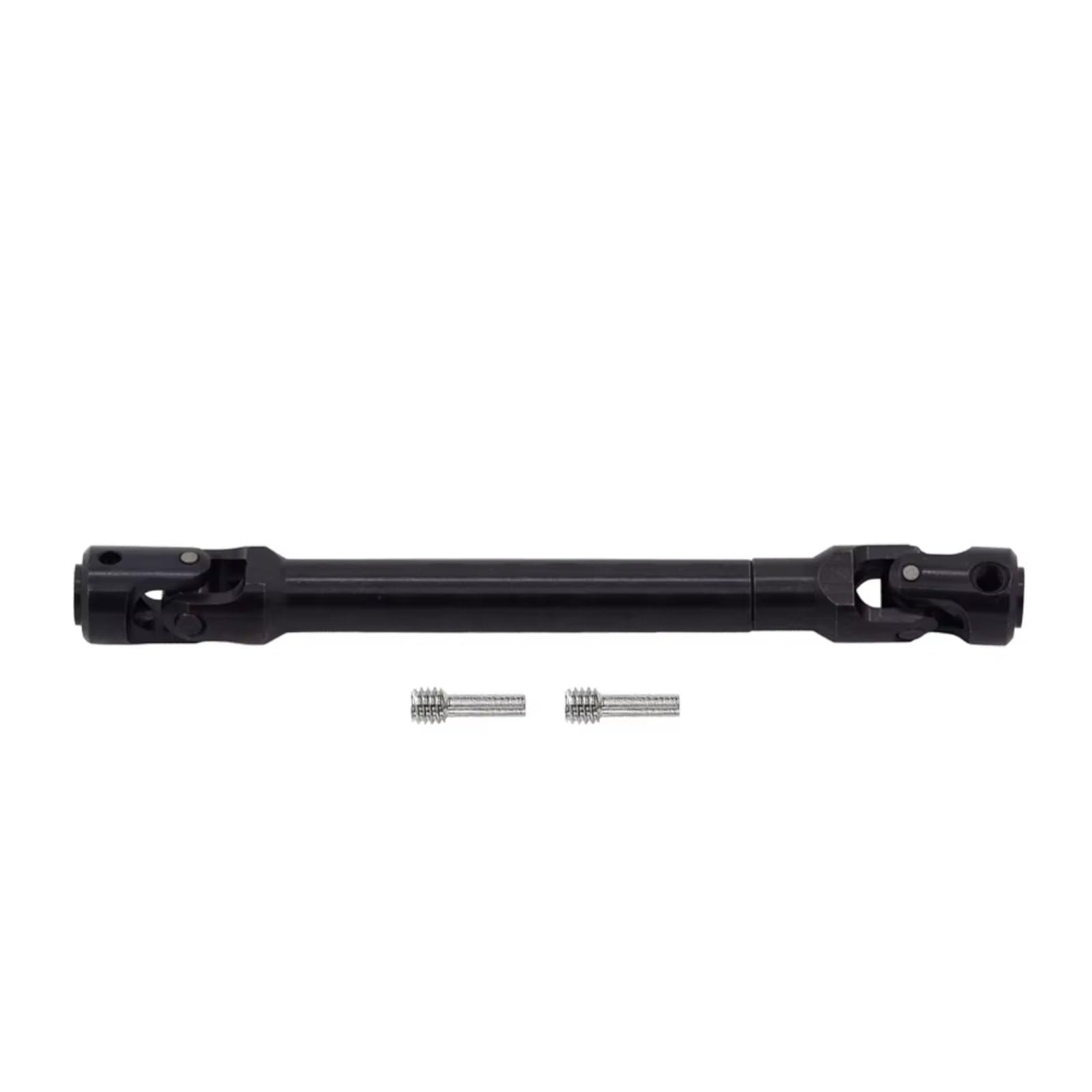 GTVNPOA RC Auto Ersatz Teile Für TRX4 Für SCX10 Für Gladiator TF2 D90 YK4082 104311 1/10 Metall Interne Spline Antriebswelle Für Kreuzgelenk Antriebswelle RC Crawler Teile(Black,119-159mm) von GTVNPOA