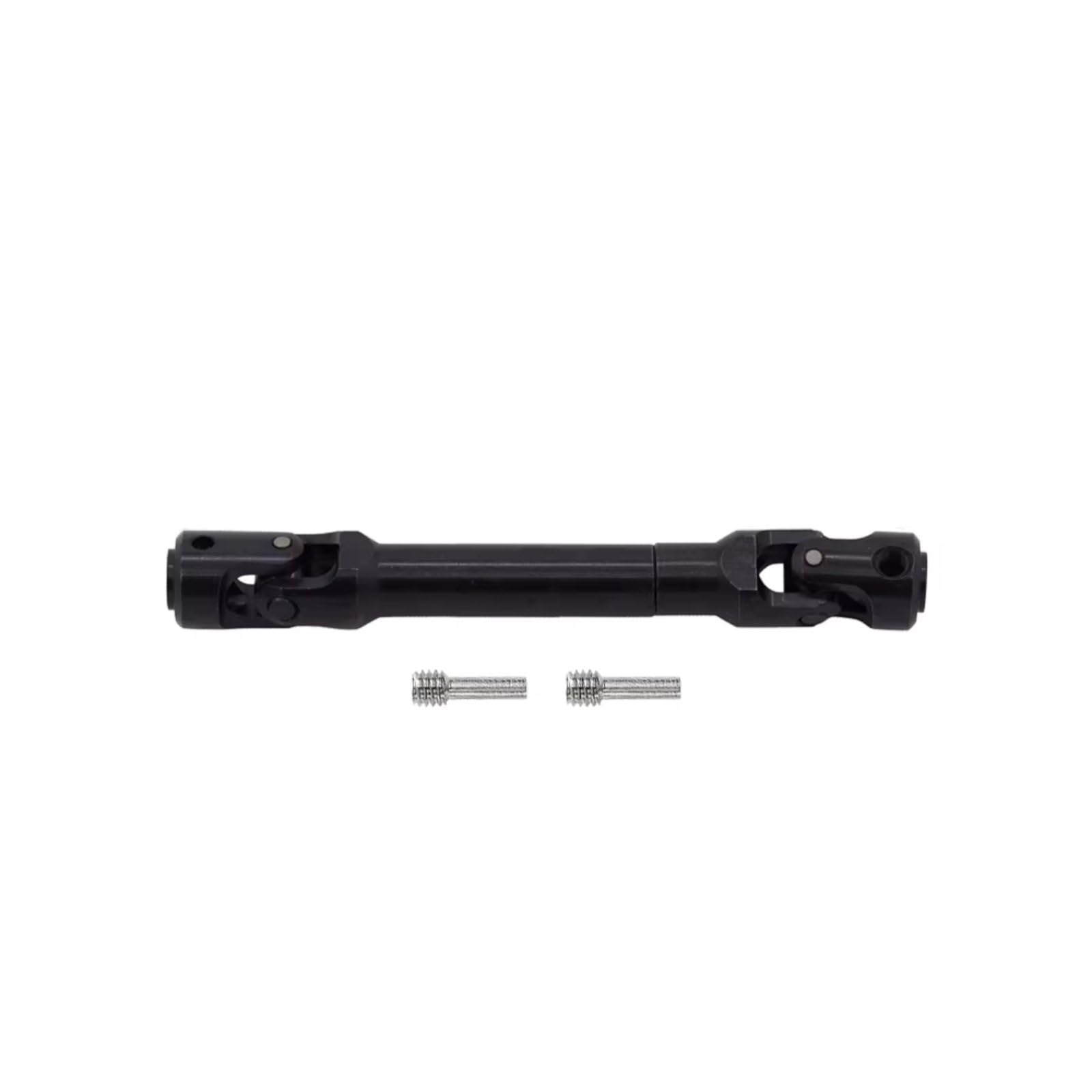 GTVNPOA RC Auto Ersatz Teile Für TRX4 Für SCX10 Für Gladiator TF2 D90 YK4082 104311 1/10 Metall Interne Spline Antriebswelle Für Kreuzgelenk Antriebswelle RC Crawler Teile(Black,94-119mm) von GTVNPOA