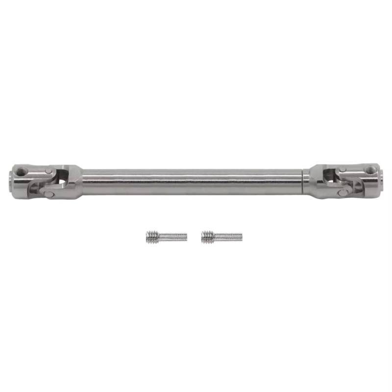 GTVNPOA RC Auto Ersatz Teile Für TRX4 Für SCX10 Für Gladiator TF2 D90 YK4082 104311 1/10 Metall Interne Spline Antriebswelle Für Kreuzgelenk Antriebswelle RC Crawler Teile(Silver,129-179mm) von GTVNPOA