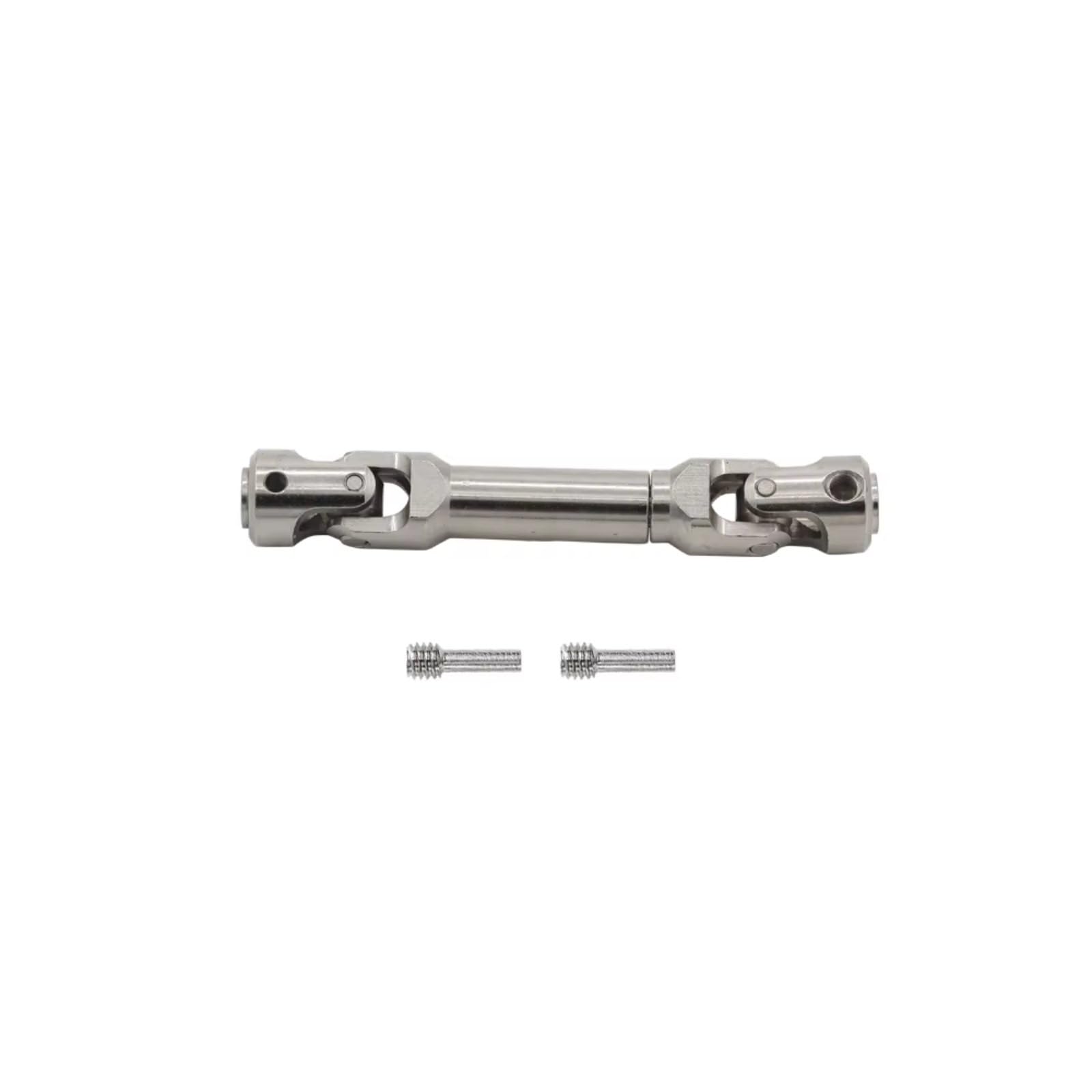 GTVNPOA RC Auto Ersatz Teile Für TRX4 Für SCX10 Für Gladiator TF2 D90 YK4082 104311 1/10 Metall Interne Spline Antriebswelle Für Kreuzgelenk Antriebswelle RC Crawler Teile(Silver,84-102mm) von GTVNPOA