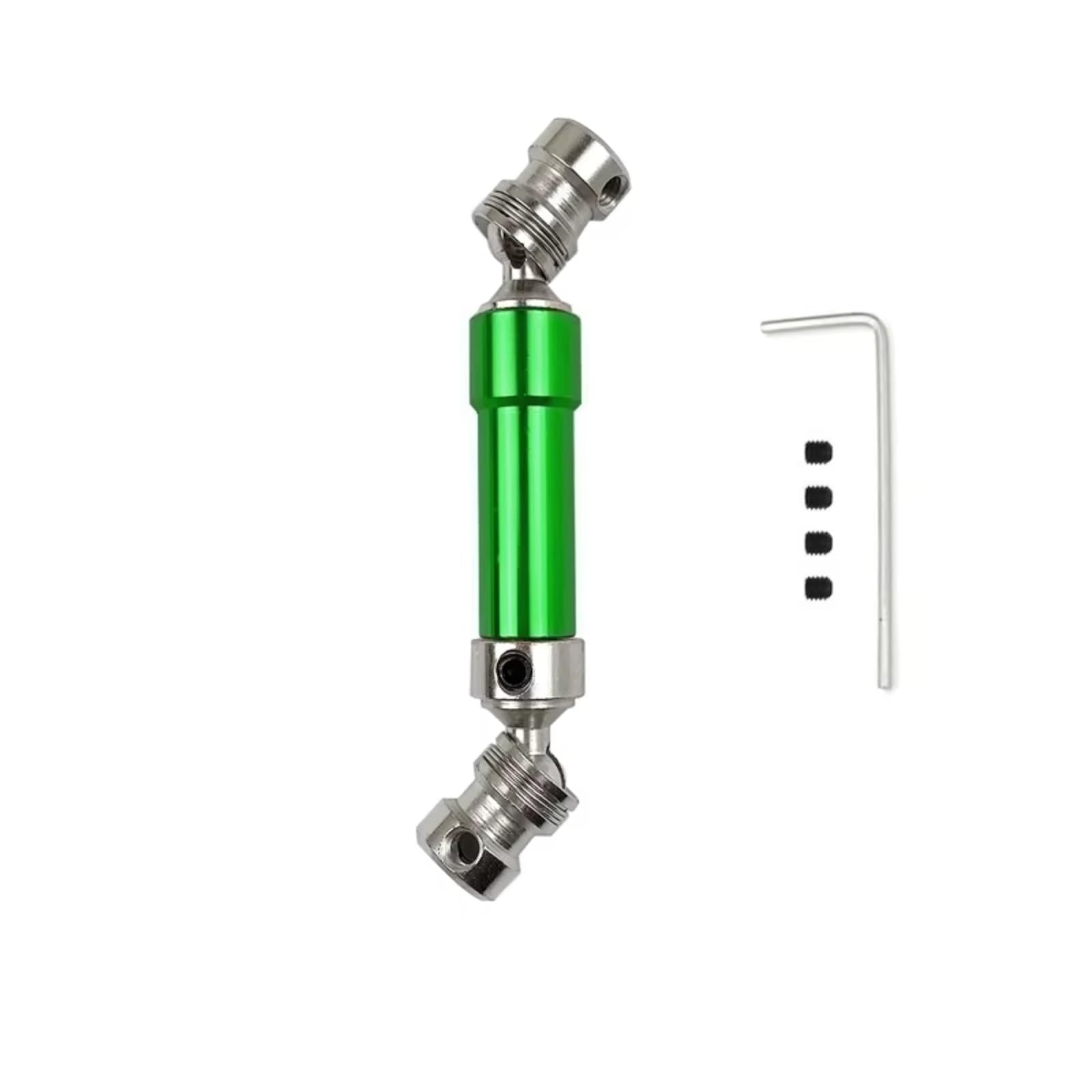 GTVNPOA RC Auto Ersatz Teile Für WLtoys 12428 12423 1/12 1 PCS Metall Hinten Antriebswelle CVD 80mm RC Auto Short Course Für Wüste Für Buggy Teile(Green) von GTVNPOA