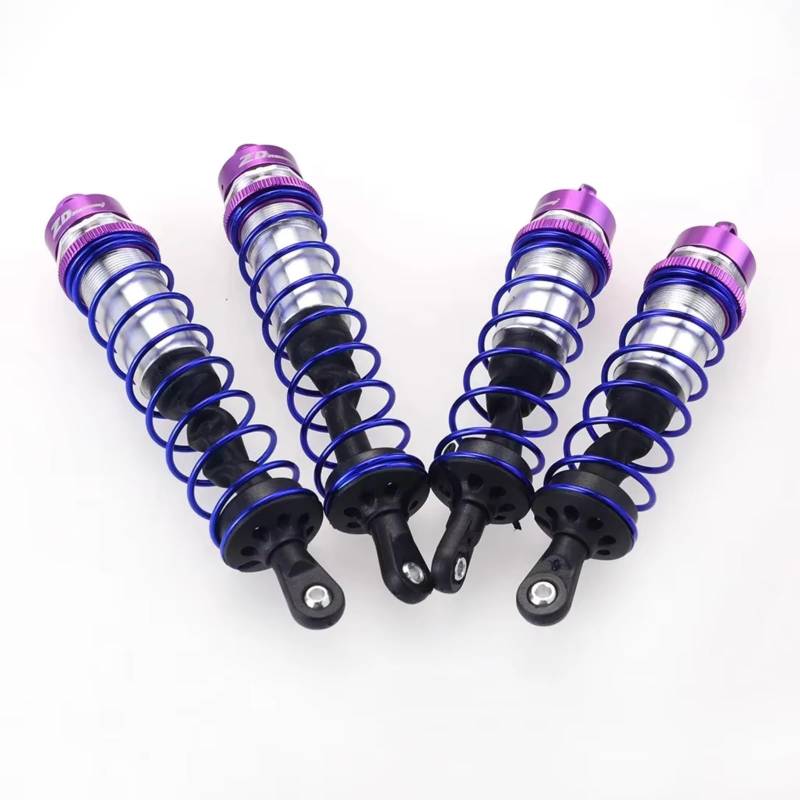 GTVNPOA RC Spezialstoßdämpfer Für ZD 1/8 8001 8002 Stoßdämpfer Rc Autos Zubehör LKW Drift Off Road Monster Flache Für Sport Auto Teile Upgrade Ersatz Teile Ersatz(Purple) von GTVNPOA