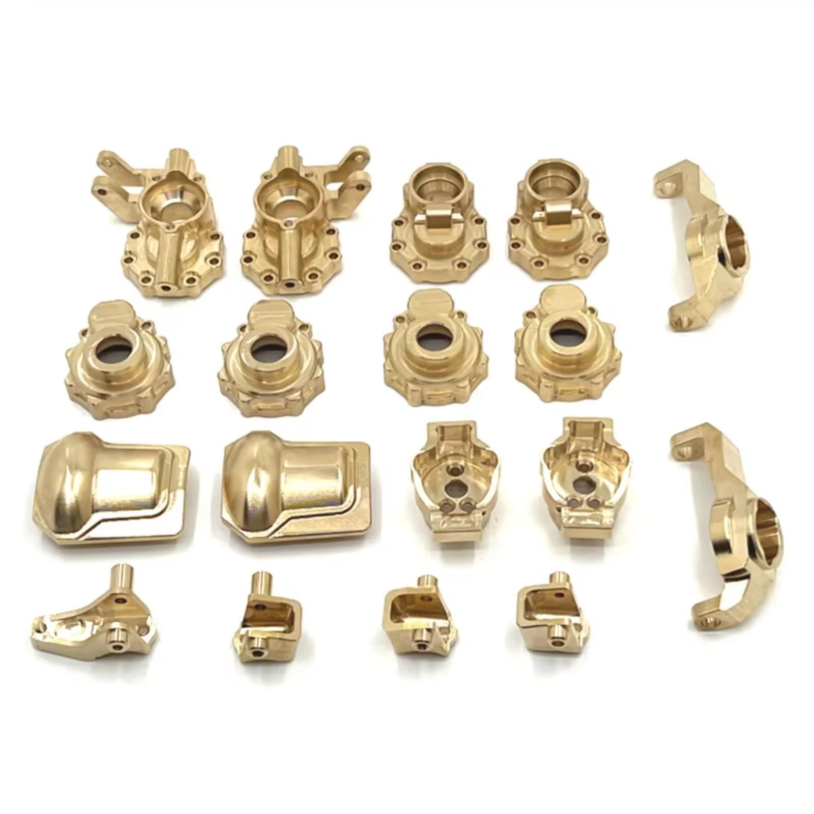 GTVNPOA Rc Achsschenkel LenkklöTze Für WLtoys 104006 104010 104020 104026 1/10 Metall Lenkung Tasse Hinterachse Tasse Spurstange Kit RC Auto Upgrade Zubehör Teile von GTVNPOA