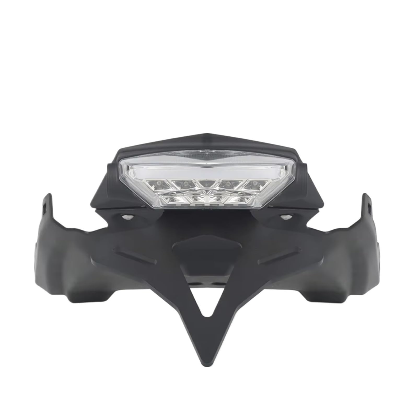 Für F900R 2020- Motorrad Hinten Short Tail Stock Kennzeichenhalter Reitstockhalterung Integrierte Ersatz- Und Upgrade-Teile Motorrad-kennzeichenhalter(Clear) von GTVRFLOKI