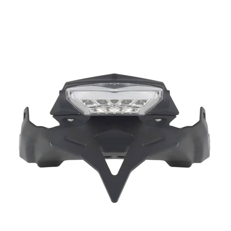 Für F900R 2020- Motorrad Hinten Short Tail Stock Kennzeichenhalter Reitstockhalterung Integrierte Ersatz- Und Upgrade-Teile Motorrad-kennzeichenhalter(Clear) von GTVRFLOKI