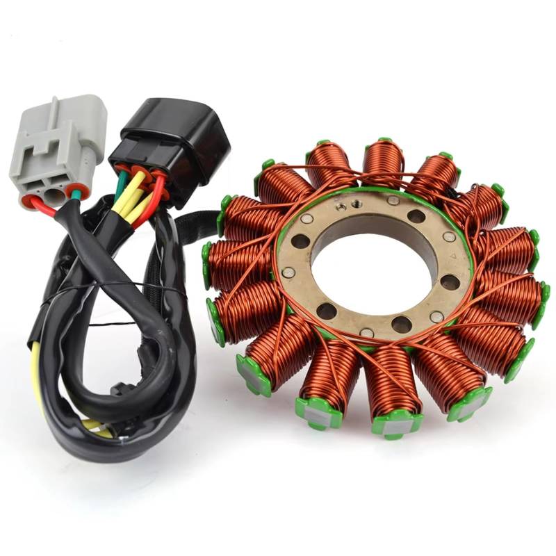 GTVRFLOKI Für ARX1200 ARX1200N3 F-12 2005 2006 2007 31120-HW2-671 Motorrad Stator Coil Motorrad Magneto Stator Platte Zündspule Motorrad-Statorspule von GTVRFLOKI