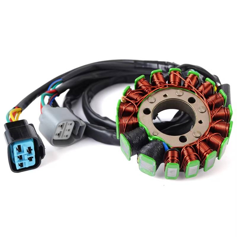 GTVRFLOKI Für TRX450ER Für TRX450R 2006 2007 2008 2009 31120-HP1-601 Motorrad Stator Spule Motorrad Magneto Stator Platte Zündspule Zubehör Motorrad-Statorspule von GTVRFLOKI