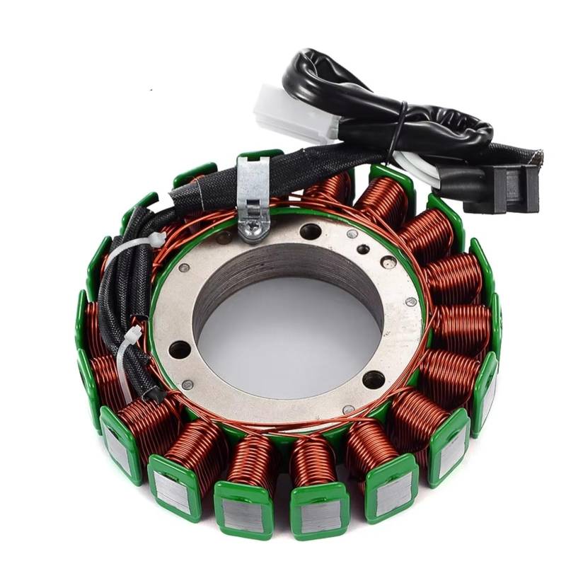 GTVRFLOKI Für VN1500 Für Vulcan 1500 2000 2001 2002 2003 2004 21003-1372 Motorrad Stator Spule Motorrad Magneto Stator Platte Zündspule Zubehör Motorrad-Statorspule von GTVRFLOKI