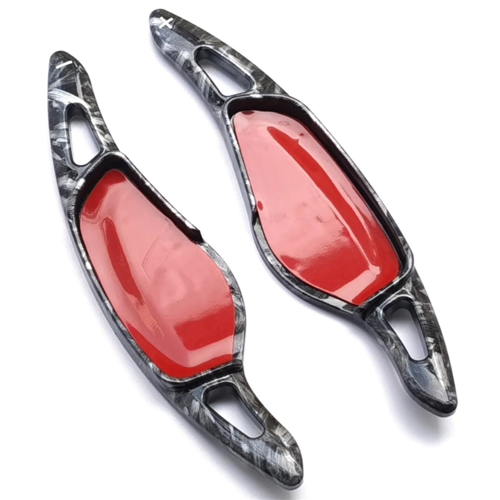 GTVRFLOKI Kompatibel Mit 6er G32 GT 2018 2019 2020 2021 2022 Der Lenkrad-Schaltwippe des Auto Schaltwippen(Forged Pattern) von GTVRFLOKI