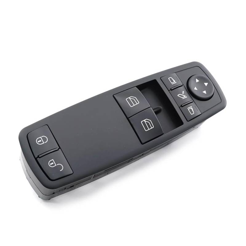 GTVRFLOKI Kompatibel Mit Benz Für W169 A150 A160 A170 A180 A200 2004-2012 Autofensterheber Autofensterknopf Fensterheberschalter OEM:A1698206510 Fensterheber Schalter von GTVRFLOKI