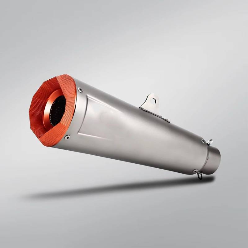 GTVRFLOKI Kompatibel Mit CBR500R Universal-Motorrad-Auspuffendrohr Schalldämpfer Modifiziertes Motorrad-Auspuffrohr Motorrad Auspuffrohr(Type B) von GTVRFLOKI