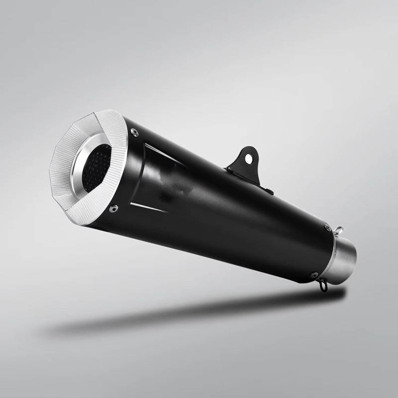 GTVRFLOKI Kompatibel Mit CBR500R Universal-Motorrad-Auspuffendrohr Schalldämpfer Modifiziertes Motorrad-Auspuffrohr Motorrad Auspuffrohr(Type D) von GTVRFLOKI